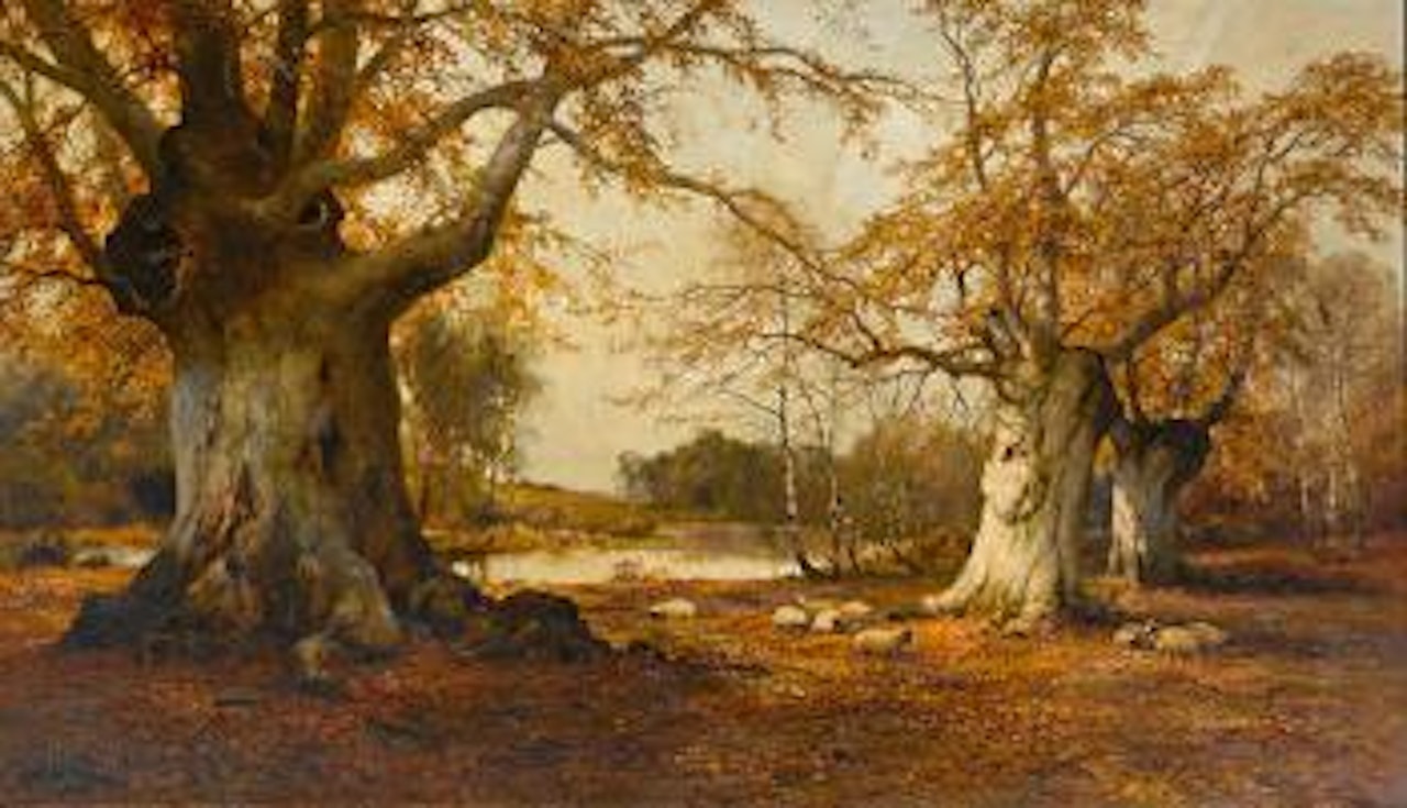 Burnham Beeches by Alfred de Breanski
