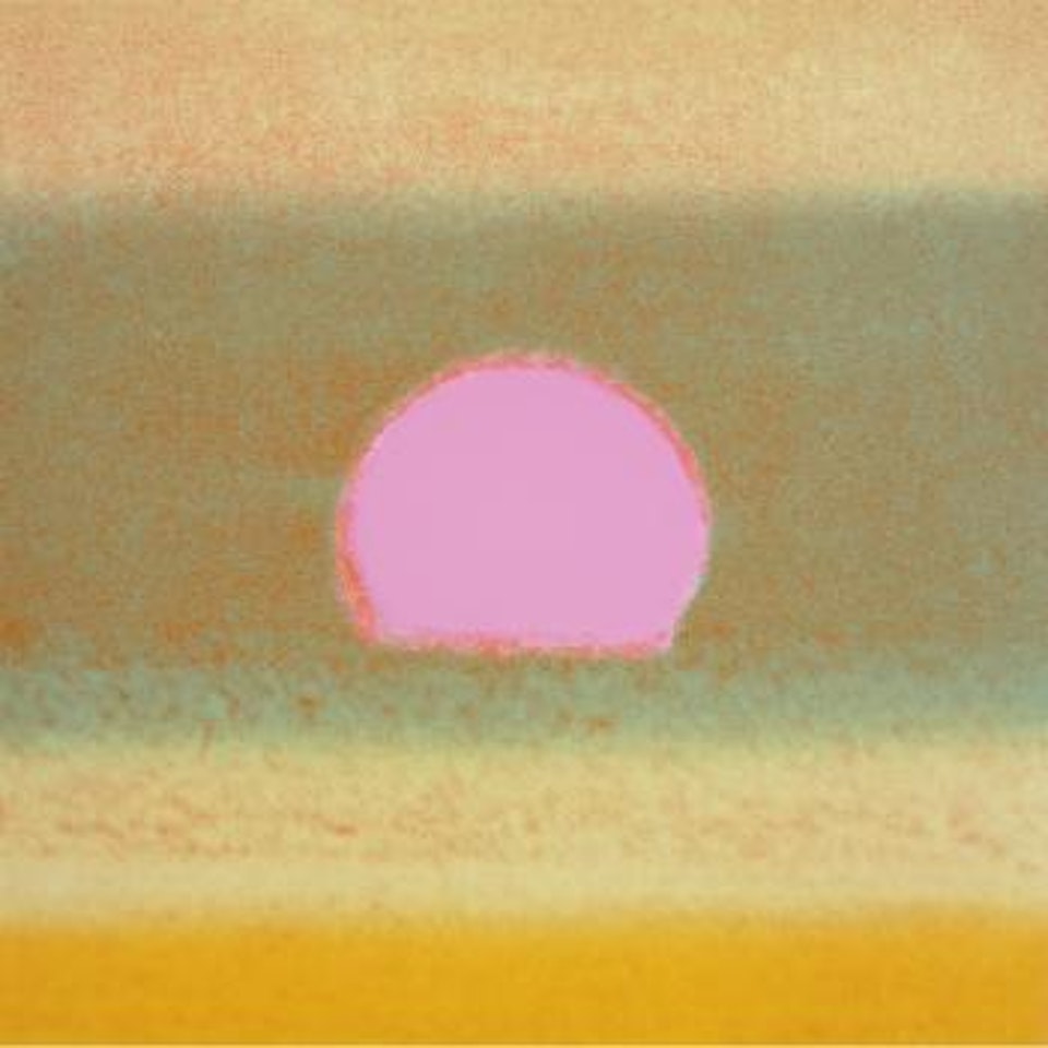 Sunset by Andy Warhol