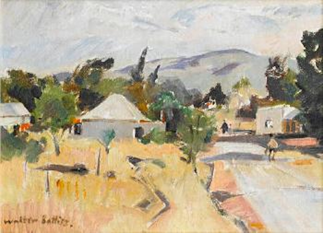De Beer Street, Pretoria by Walter Battiss