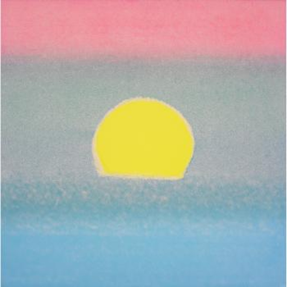 Sunset by Andy Warhol