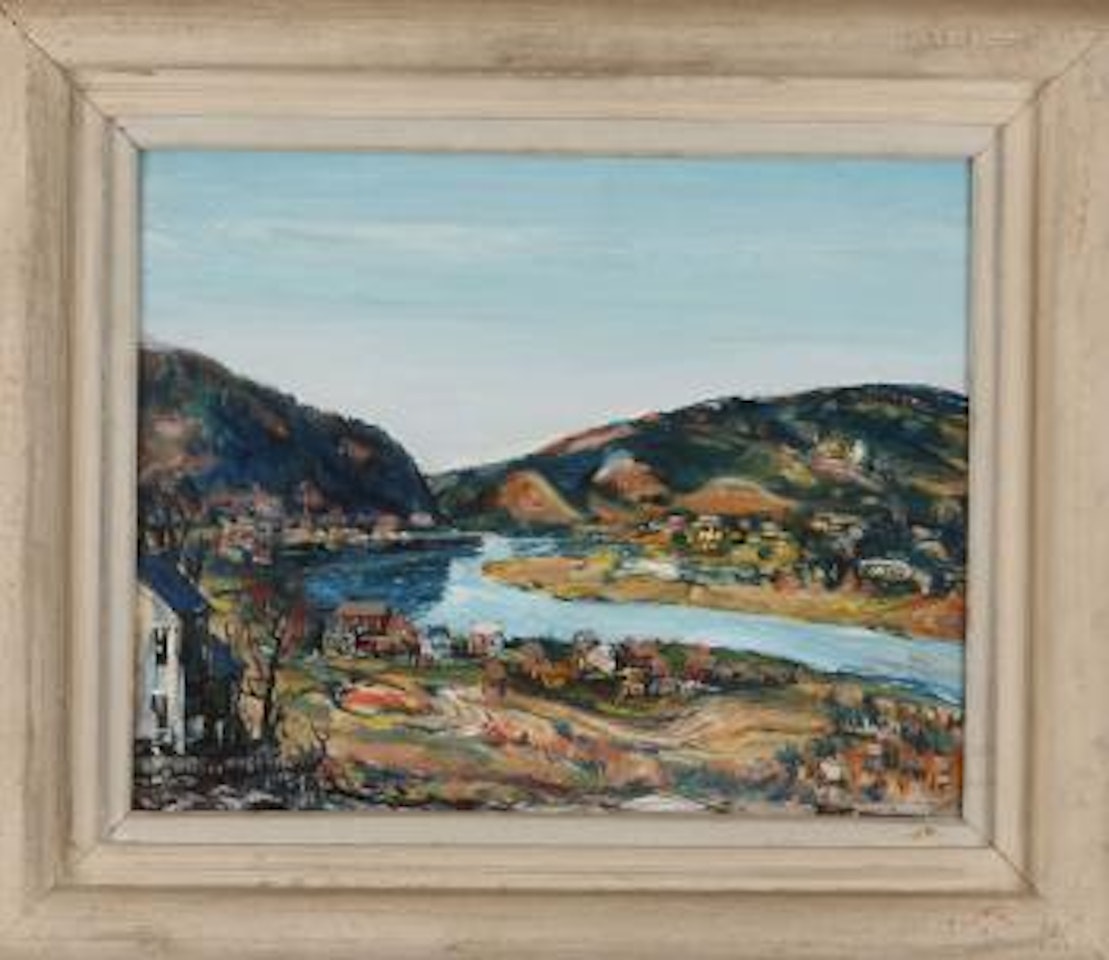 Delaware River Hills by Walter Emerson Baum