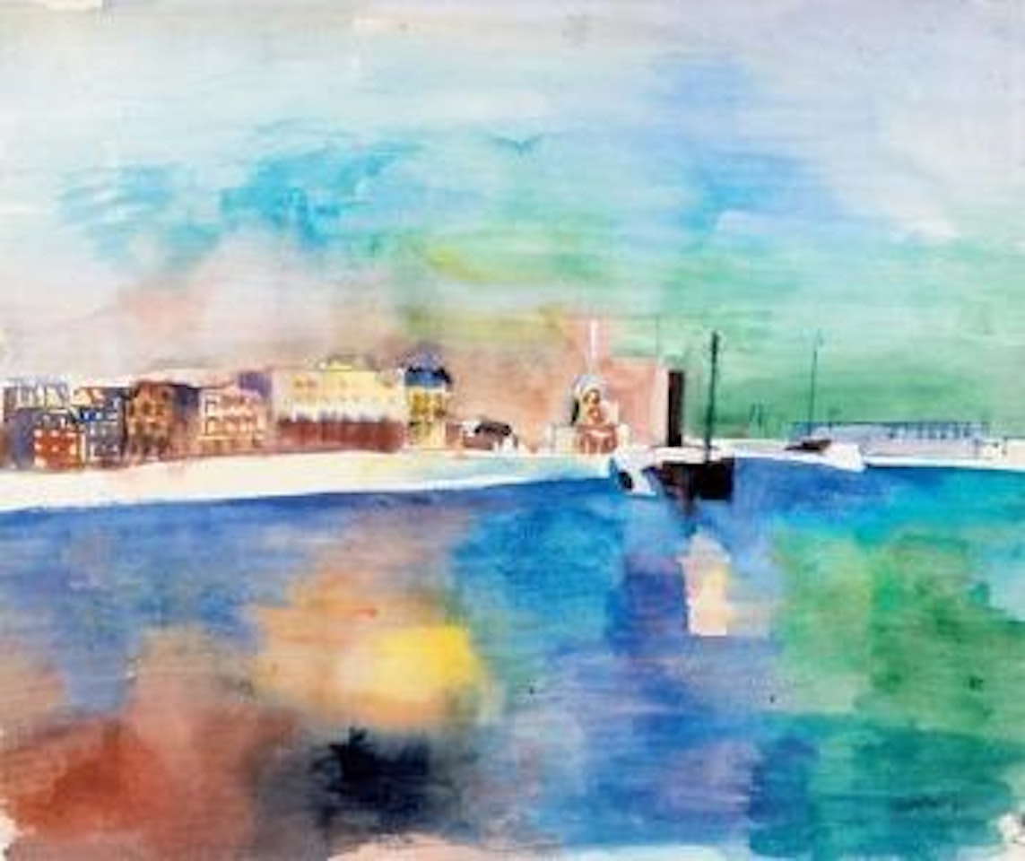 Le port de Havres by Jean Dufy