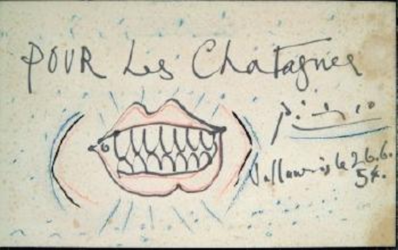 Bouche by Pablo Picasso