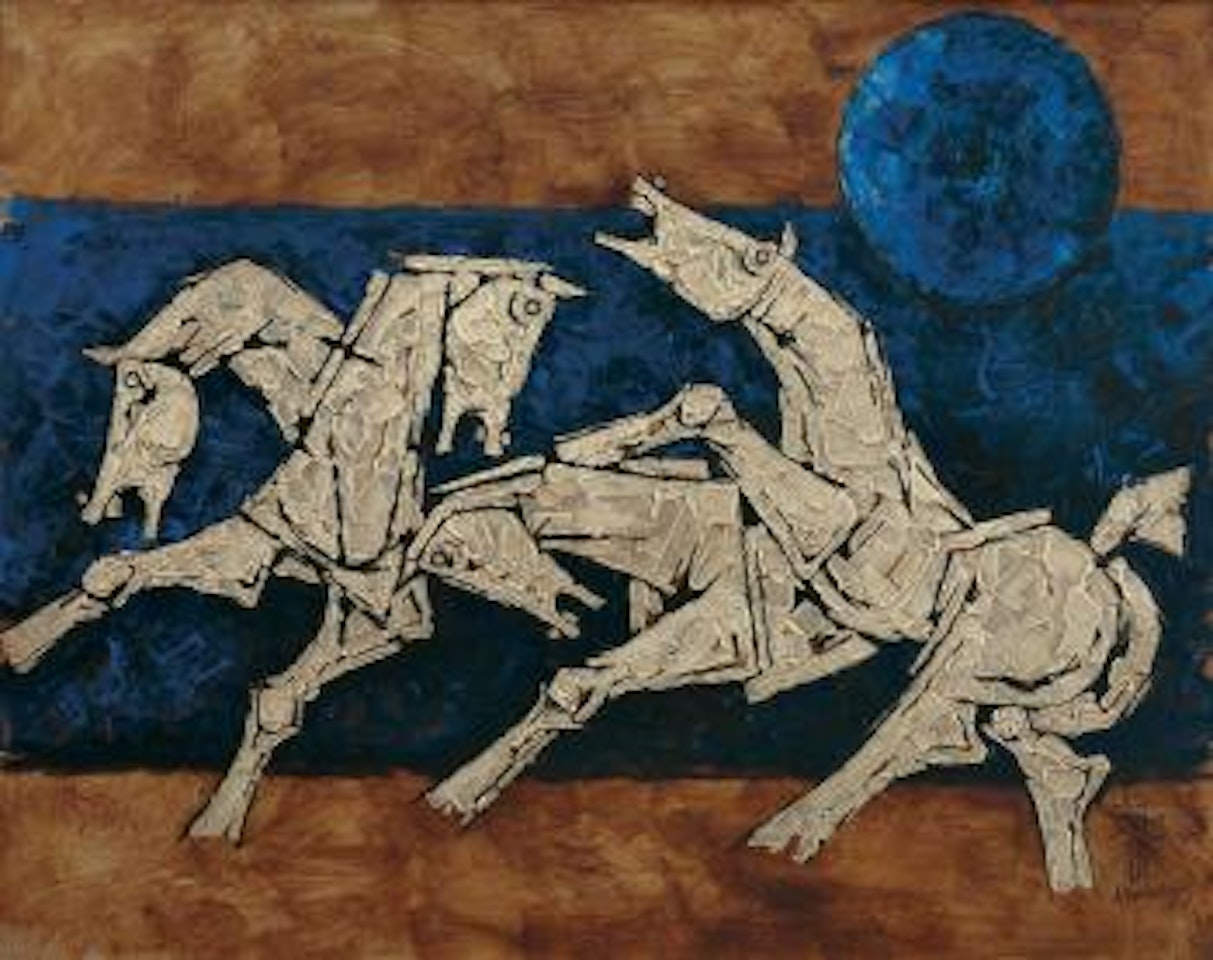 Untitled by M.F. Husain