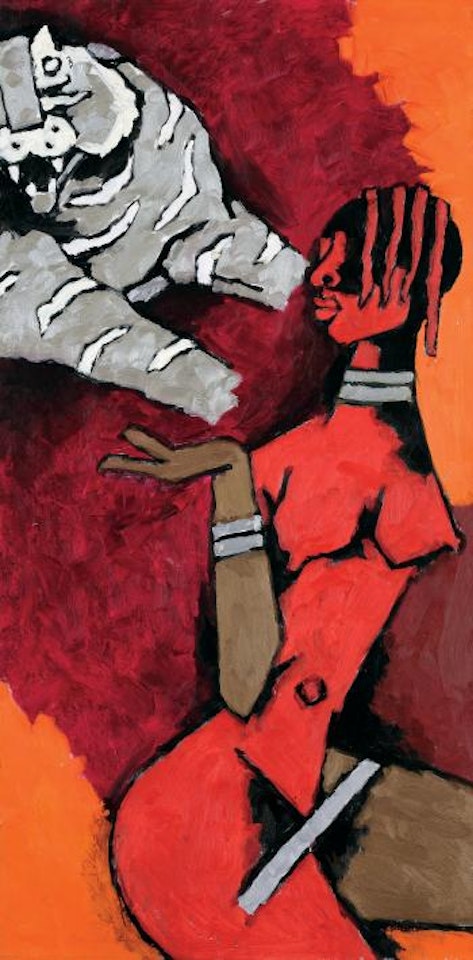 Untitled by M.F. Husain