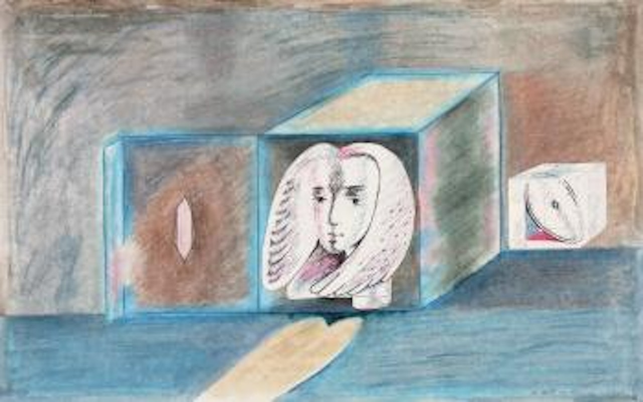 Two boxes by Prabhakar Barwe