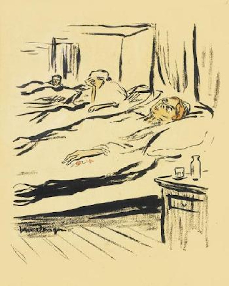 Projet d'illustration pour 'L'assiette au beurre' by Kees van Dongen