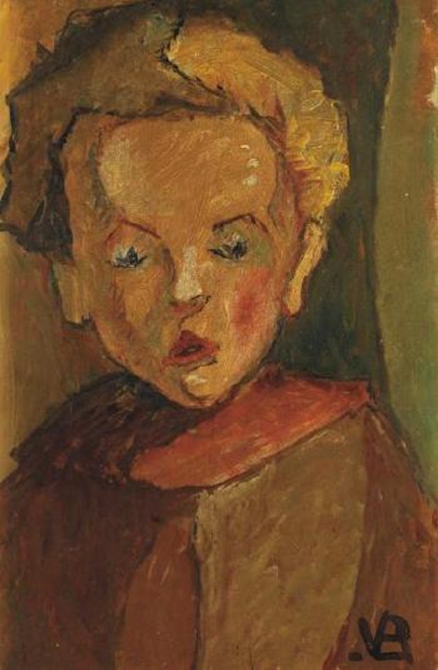Portrait présumé du frère de Victor Brauner, Theodor by Victor Brauner
