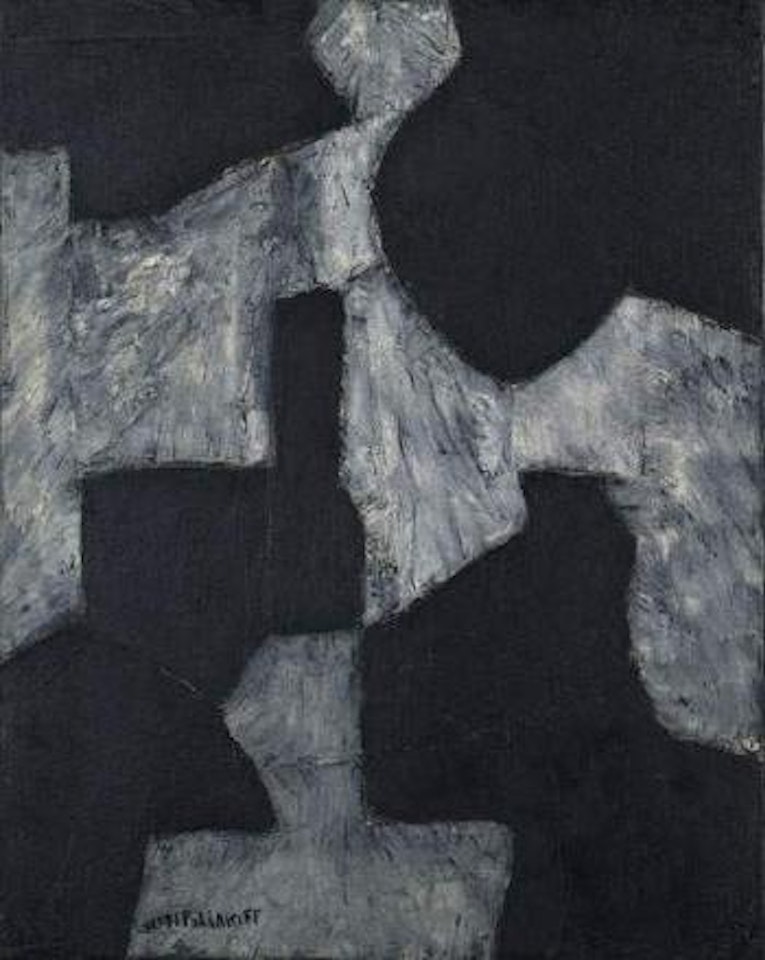 Composition en noir et gris by Serge Poliakoff