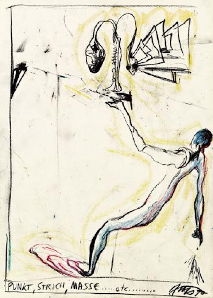 Punkt, Strich, Masse... etc... by Gunter Brus