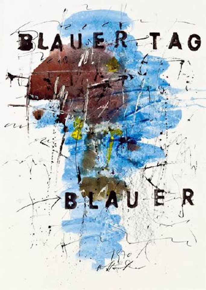 Blauer Tag by Hans Staudacher