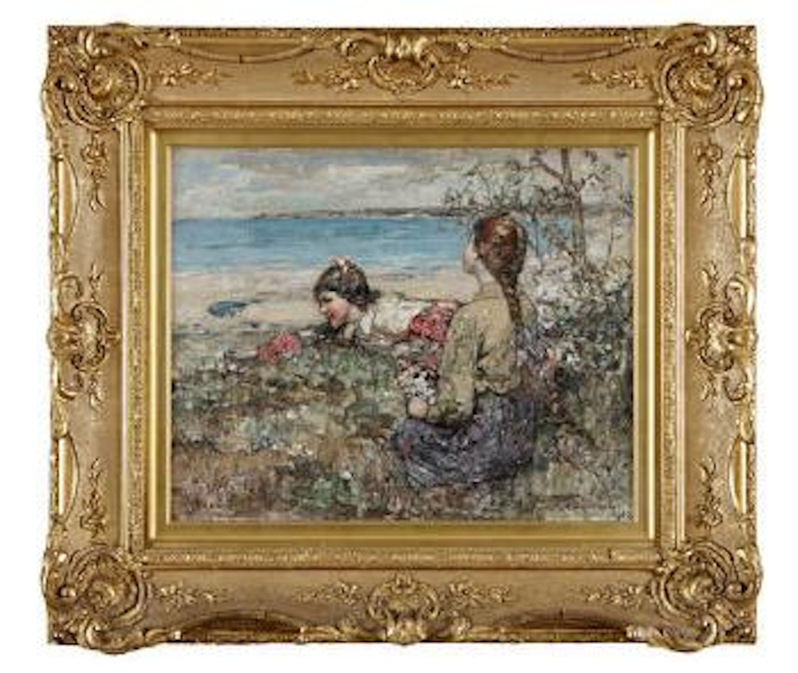 Brighouse belles by Edward Atkinson Hornel