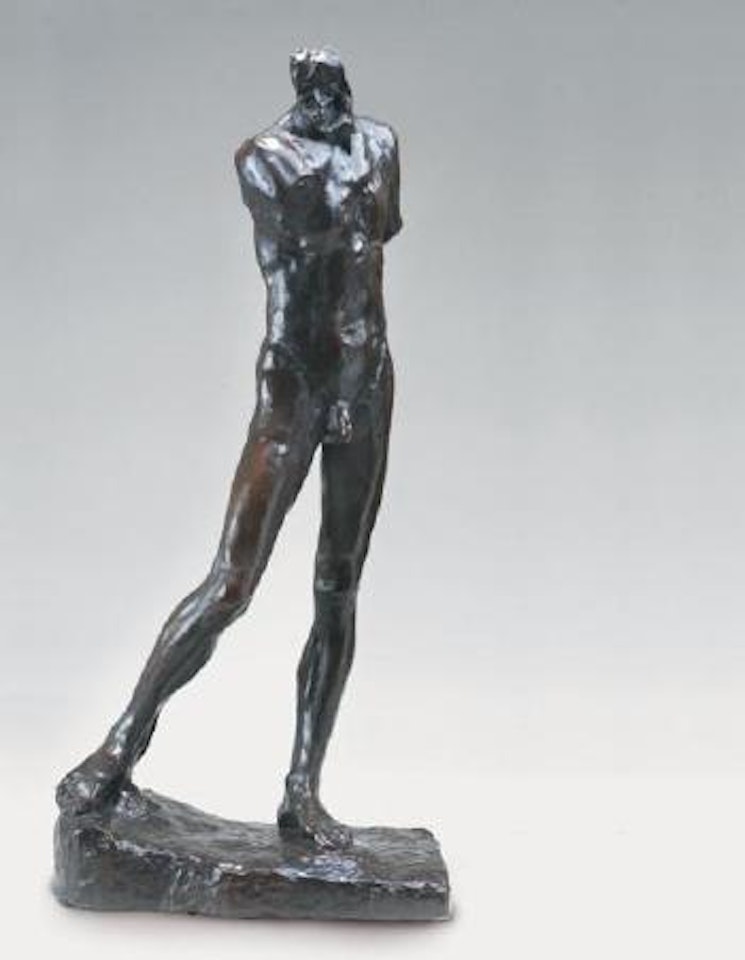 Etude de nu pour le bourgeois de Calais, Pierre de Wiessant by Auguste Rodin