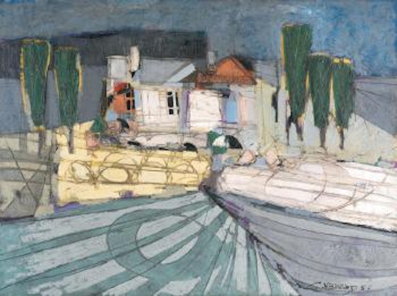 Paysage urbain by Claude Venard