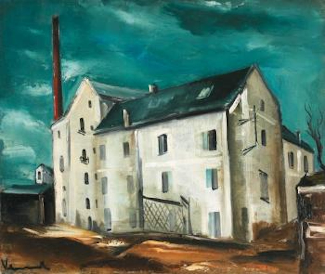 L'usine by Maurice de Vlaminck