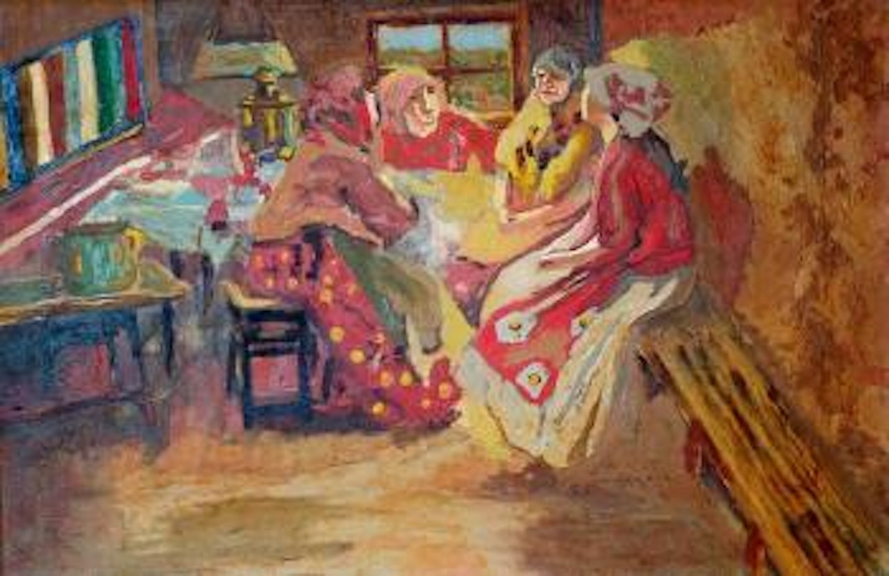 La conversation by Filip Malyavin