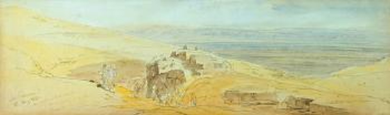 Anti Lebanon, 18 May by Edward Lear