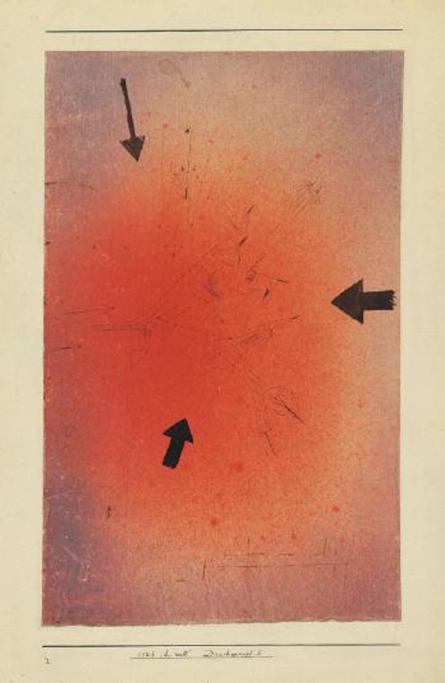 Drachenkampf II by Paul Klee