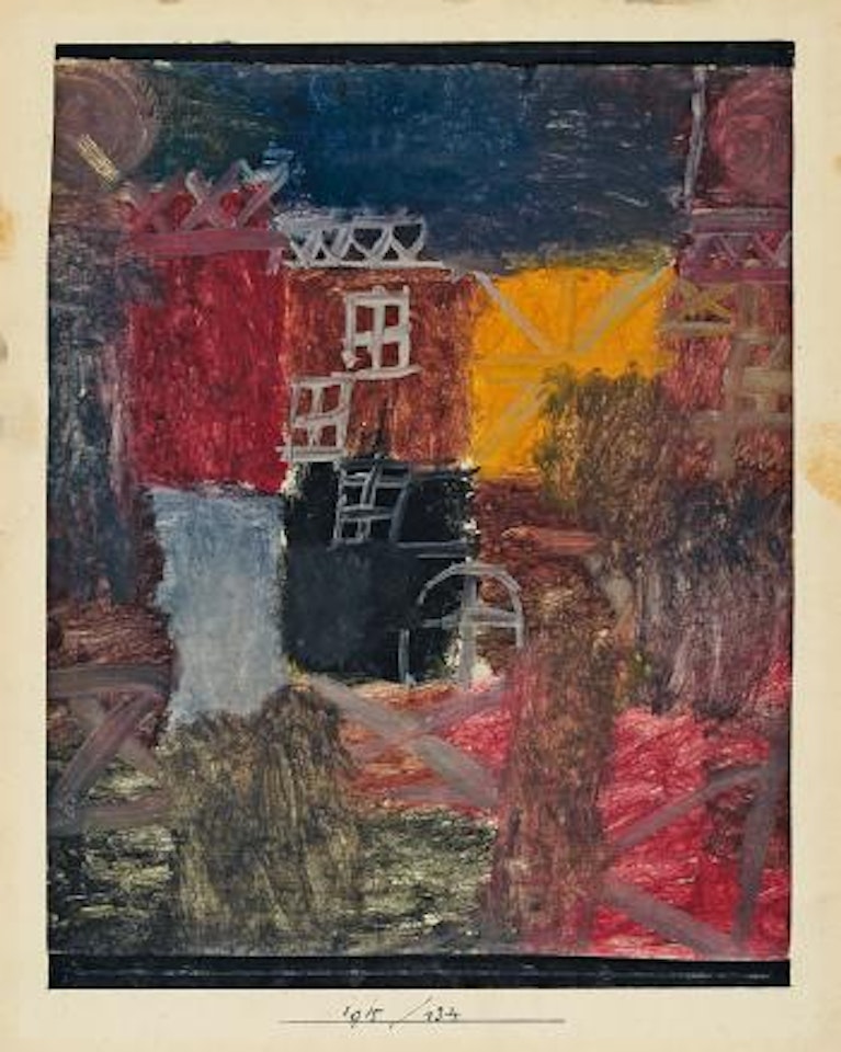Vorsadt-Hof by Paul Klee