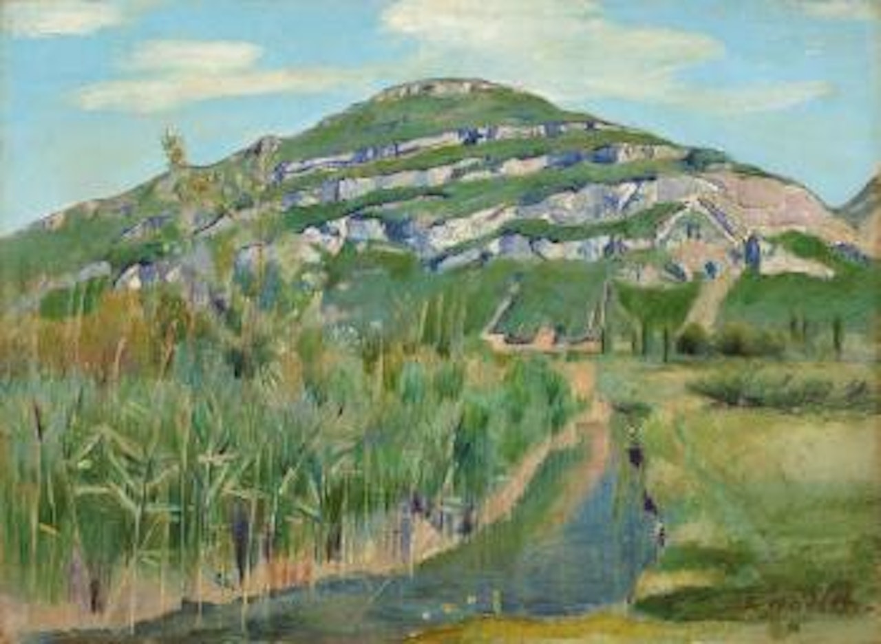 Le petit salève by Ferdinand Hodler