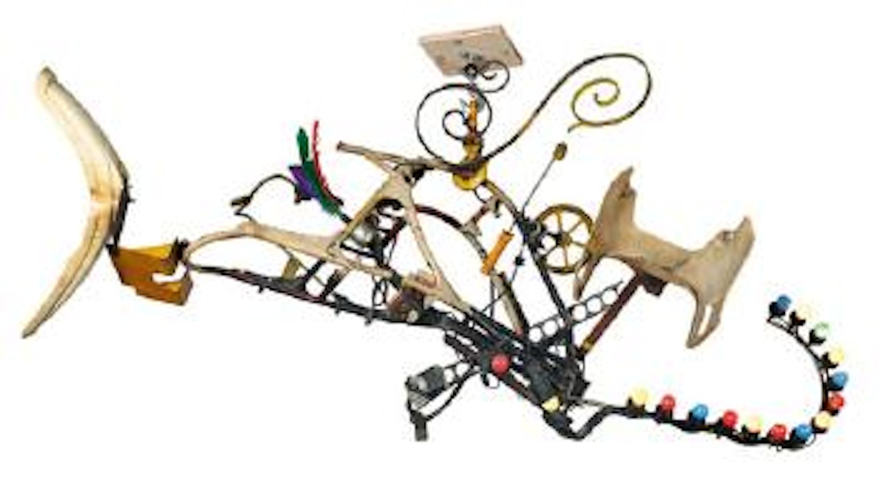 Lampe Kyoto VII by Jean Tinguely