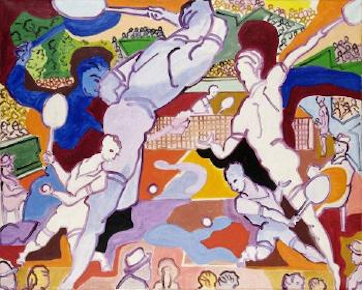 Le tennis by Charles Lapicque