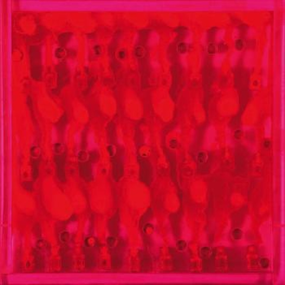 Fluoro-red by Arman