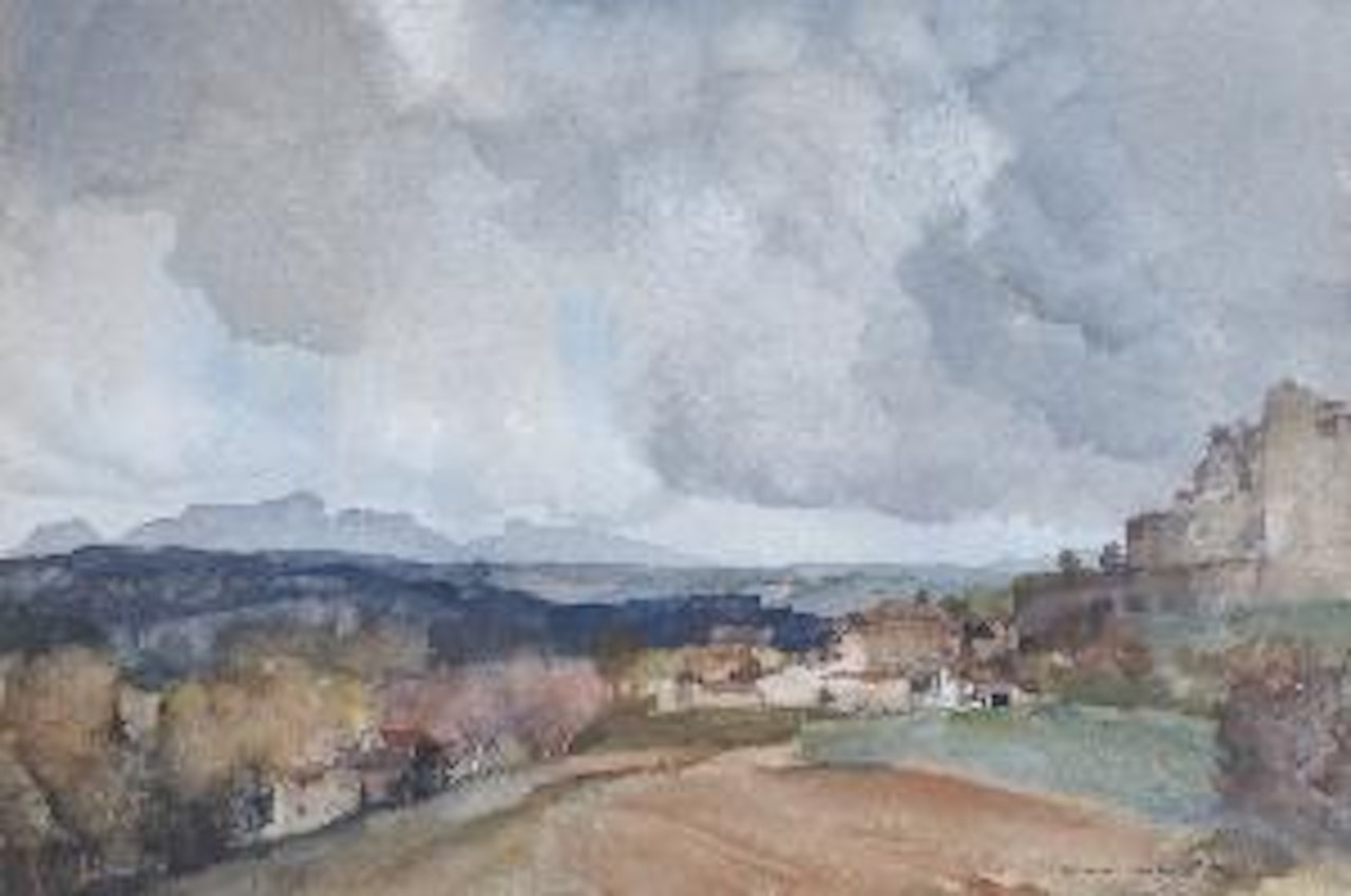 A Spring Day, Antichamp by William Russell Flint