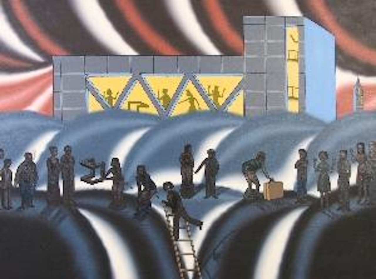 Allegory of Chicago by Roger Brown