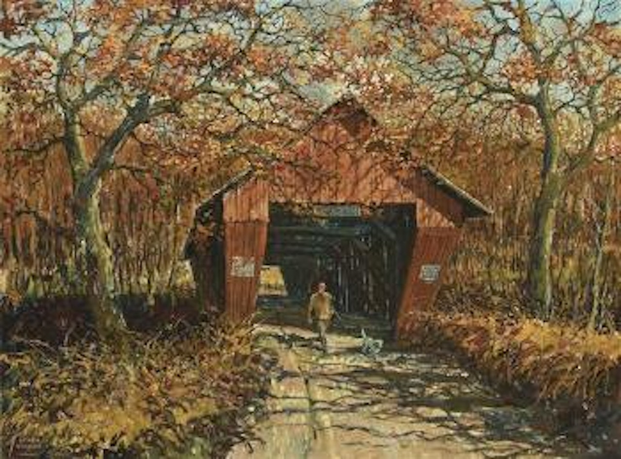 Autumn in Vermont by Eric Sloane
