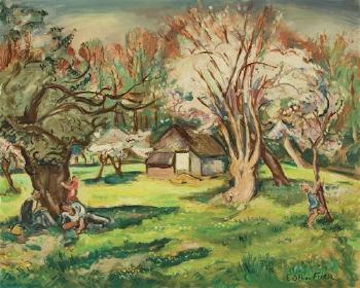 Landscape with Family by Othon Friesz