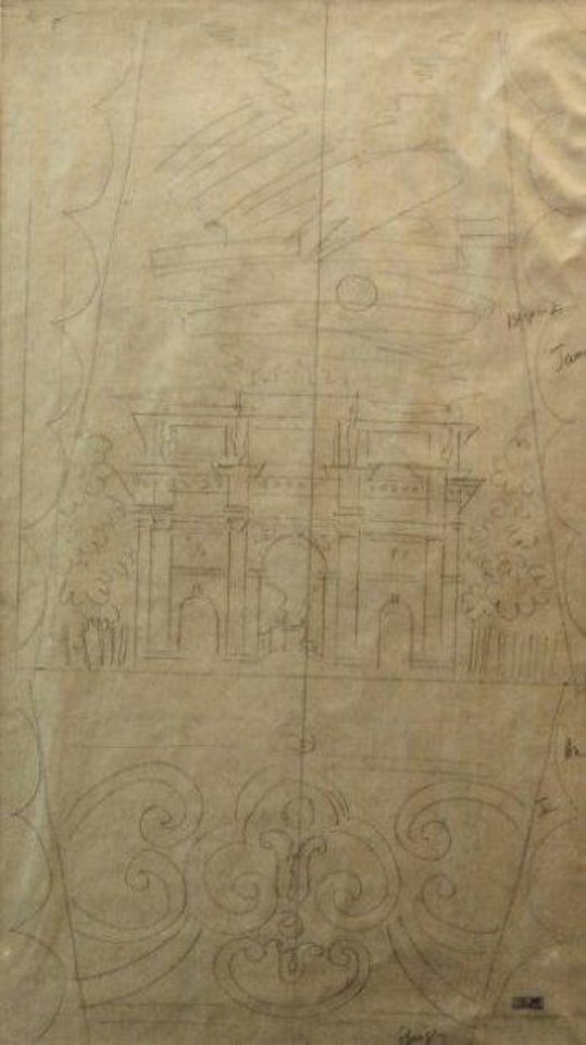 Projet d'architecture by Raoul Dufy