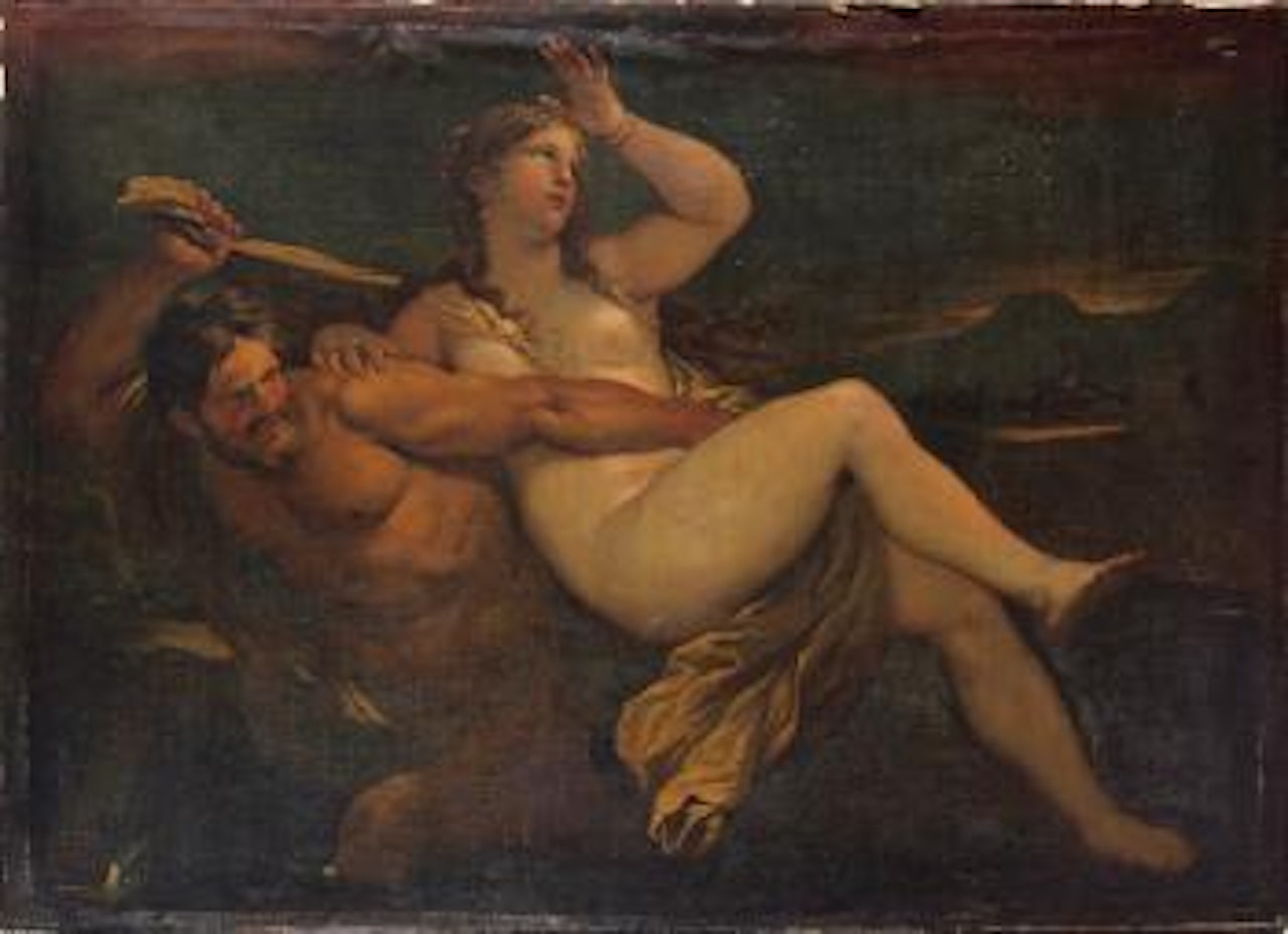 L'enlevement de Dejanire by Circle of Luca Giordano