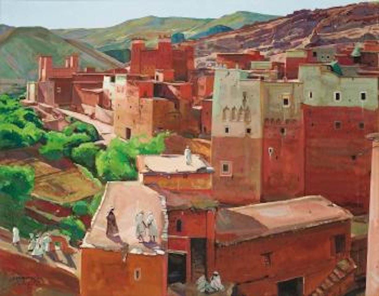 La Kasbah d'Anemiter by Jacques Majorelle