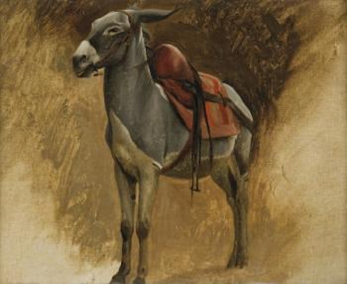 Etude pour un ane by Jean Léon Gérome