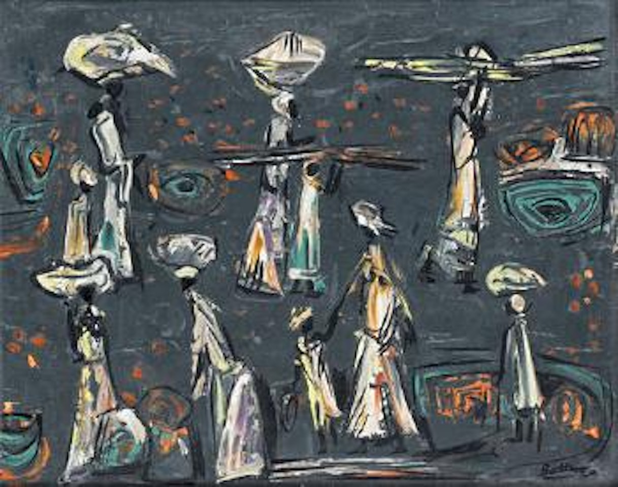 African women by Walter Battiss