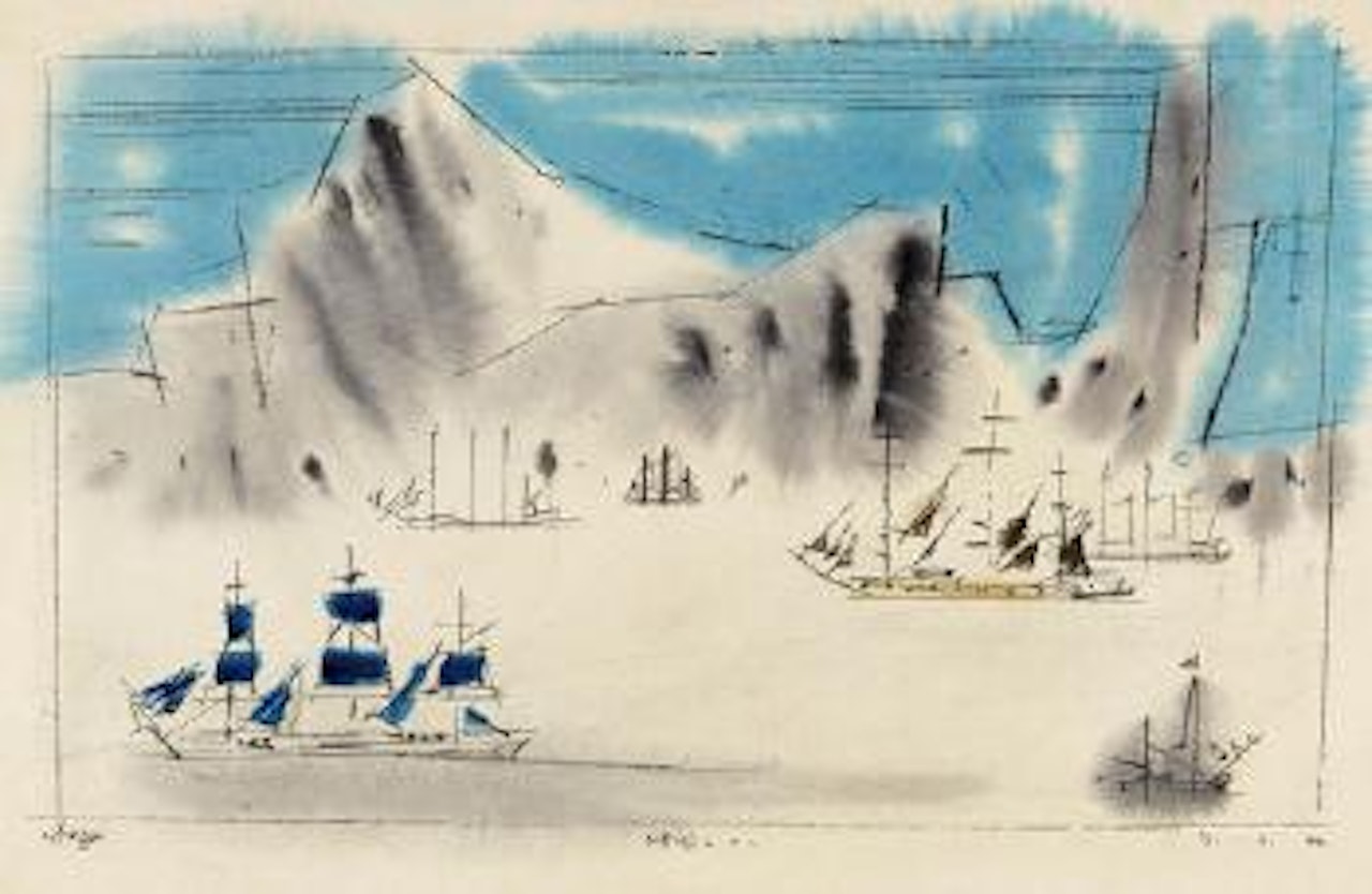 Drifting by Lyonel Feininger