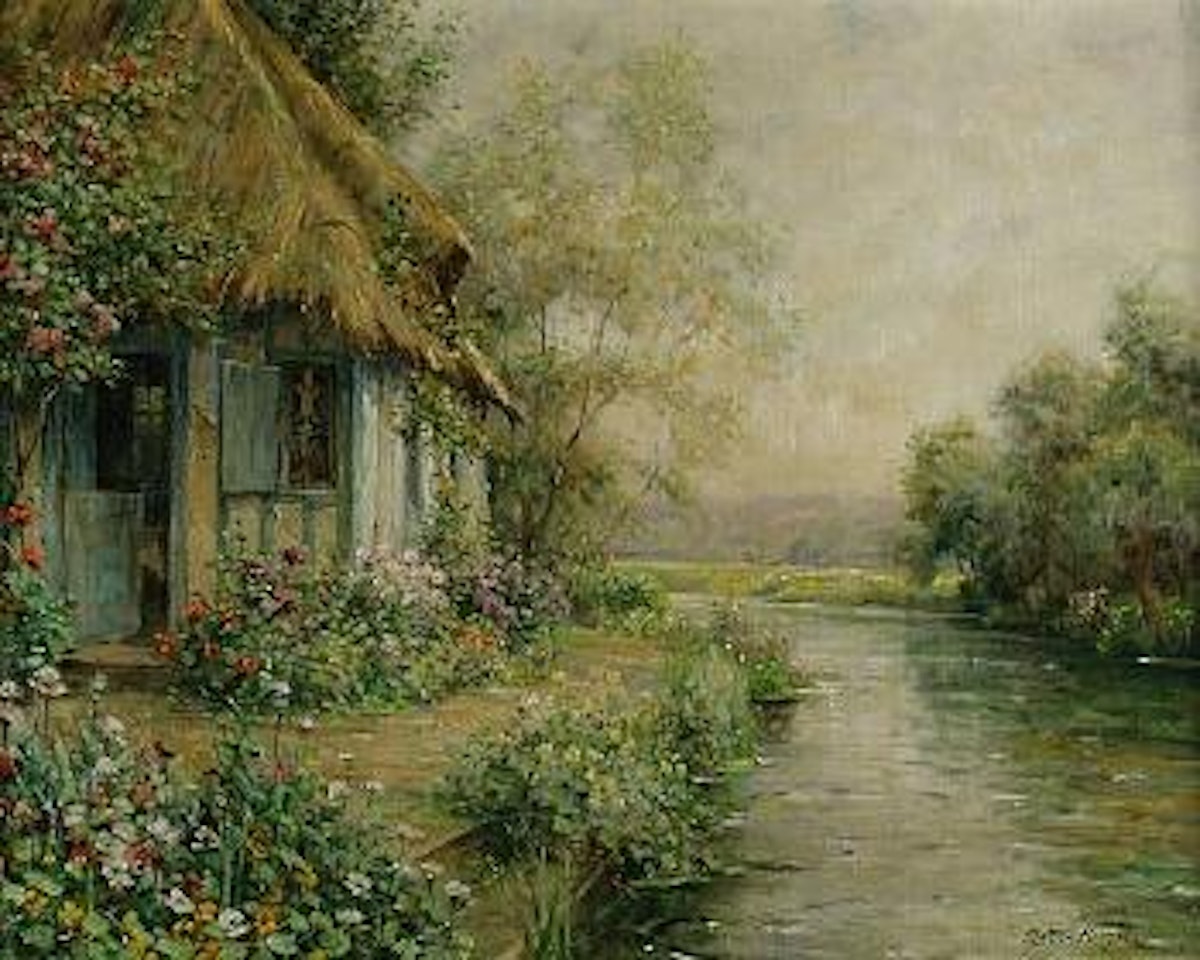 The cottage at Beaumont by Louis Aston Knight