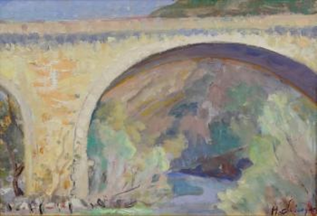 Etude pour un petit pont by Henri Lebasque