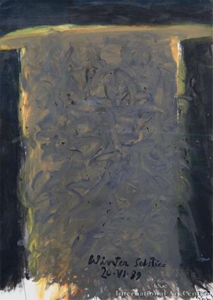 Winter solstice by Ralph Hotere