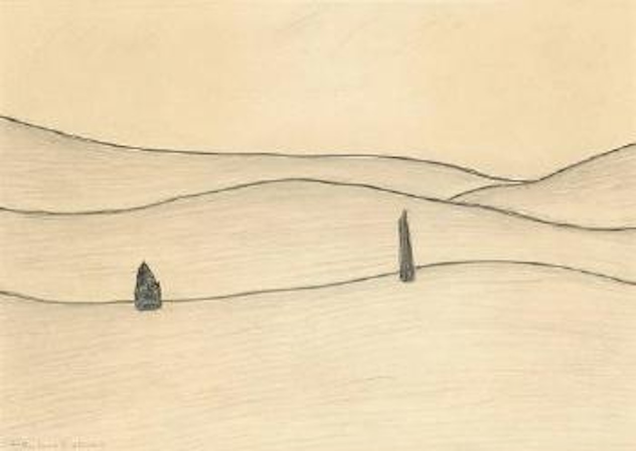 On the way to Allendale by Laurence Stephen Lowry