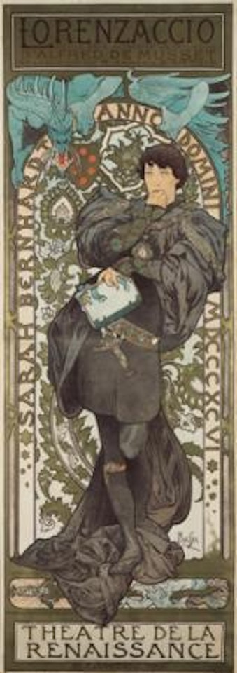 Lorenzaccio by Alphonse Mucha