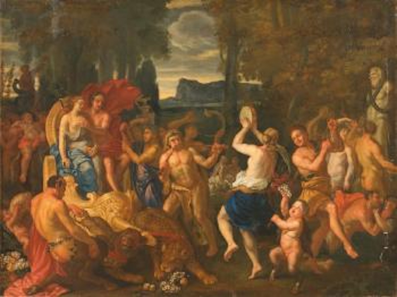 Le Triomphe de Bacchus et d'Ariane by French School