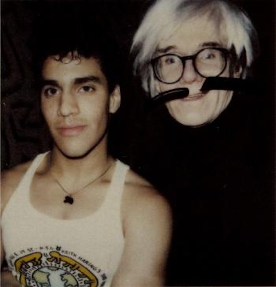 Untitled by Keith Haring by Andy Warhol