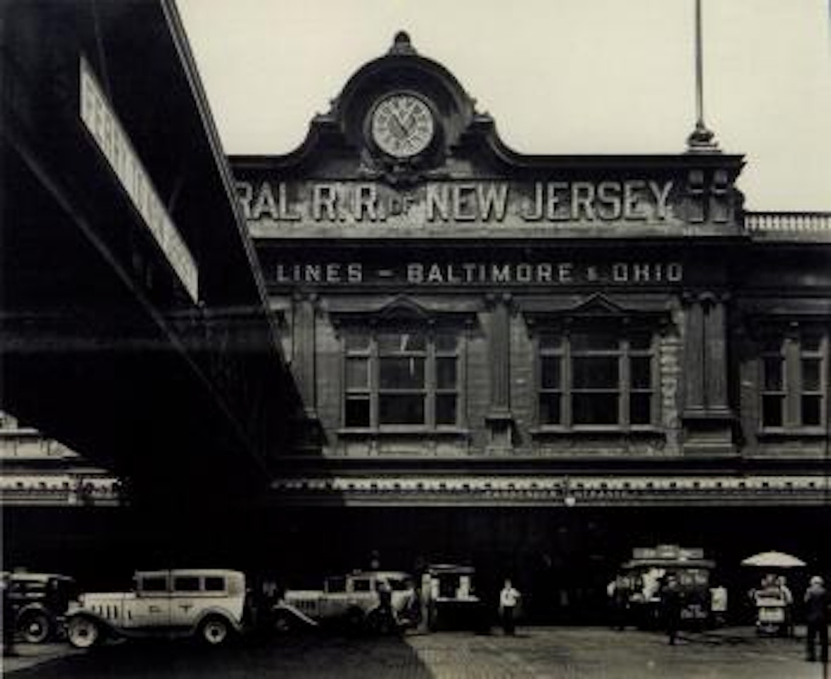 Ferry, Central Railroad of New Jersey by Berenice Abbott