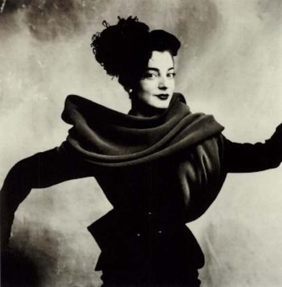 Regine, Paris; a Balenciaga suit by Irving Penn