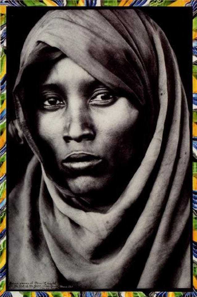 Boran woman at Marsabit Hospital, Nairobi for The End of the Game, March by Peter Beard