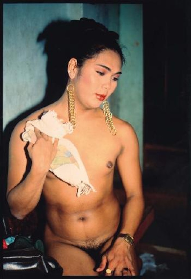 Dressing room at I.C., Manila by Nan Goldin