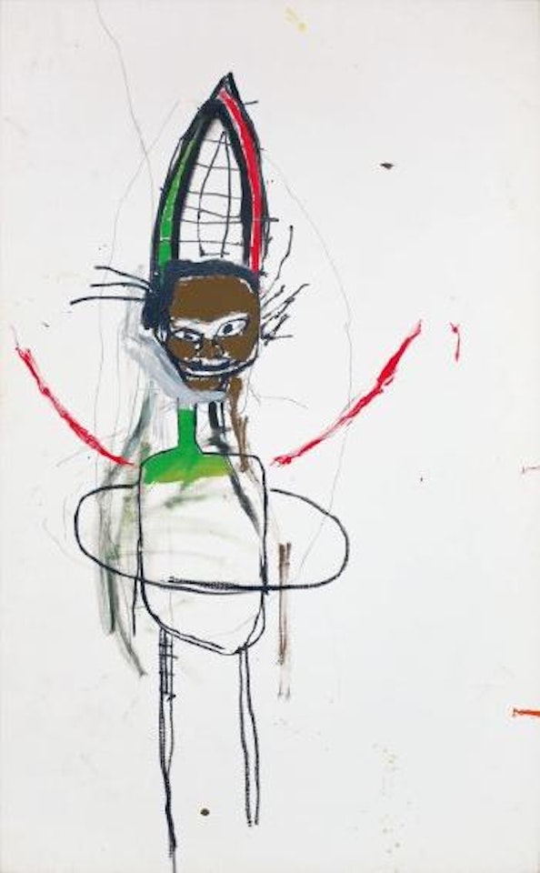 Jump king by Jean-Michel Basquiat