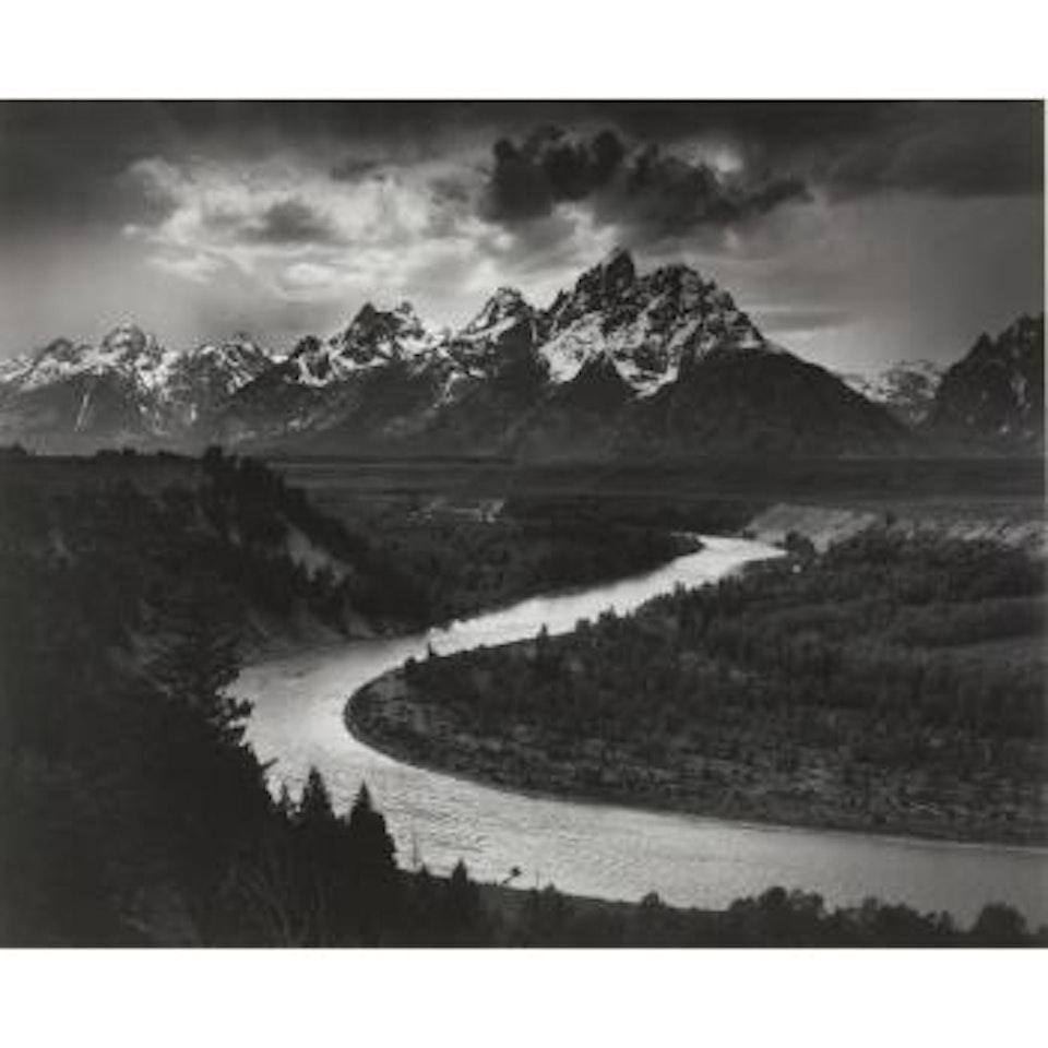 The Tetons And The Snake River, Grand Teton National Park, Wyo. by Ansel Adams